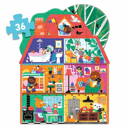Djeco Giant Puzzel | The Little Buddy House 4+