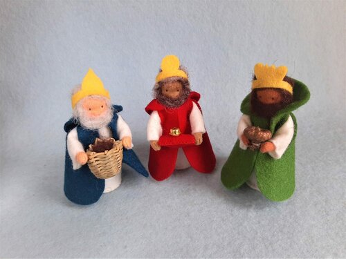 Atelier Pippilotta Kerststal 4 - Drie Koningen