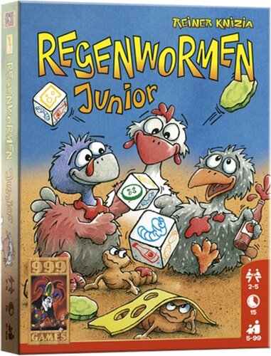 999 Games | Regenwormen Junior 5+