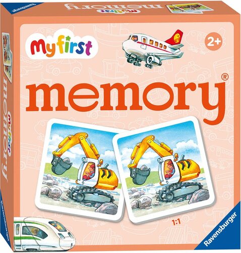 Ravensburger | Memory Voertuigen 2+