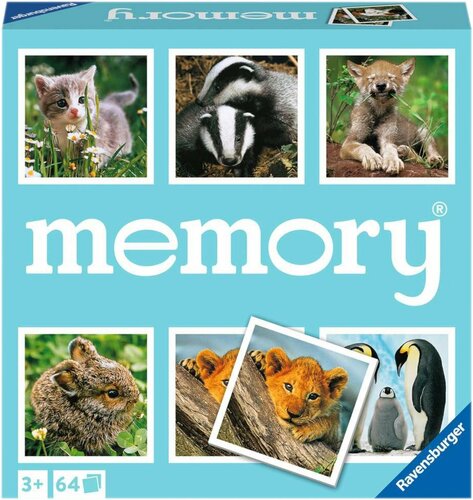 Ravensburger | Memory Jonge Dieren 3+
