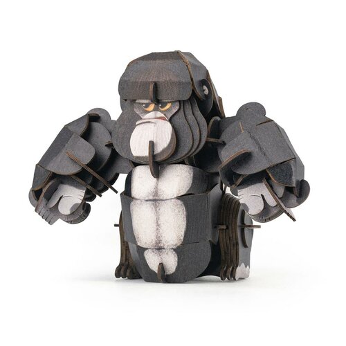 MierEdu 3D Puzzel | Build&Sound Wilde Dieren Gorilla 6+