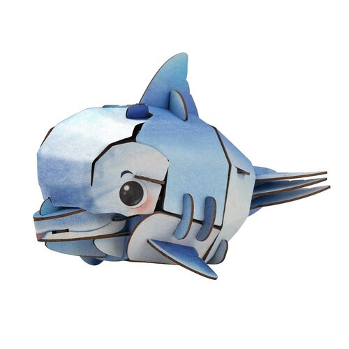 MierEdu 3D Puzzel | Build&Sound Zeedieren Dolfijn 6+