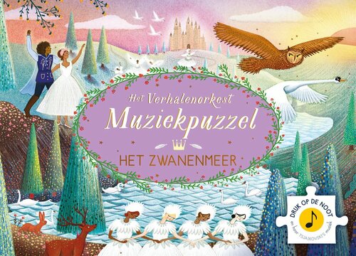 Geluidenboek | Muziekpuzzel Het Zwanenmeer 3+