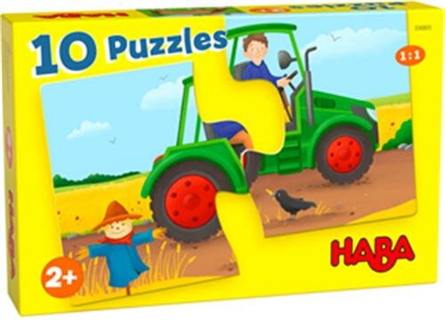 Haba | 10 Puzzels Op de Boerderij 2+