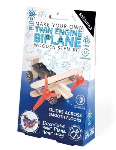 Satzuma | Make your own Biplane 7+