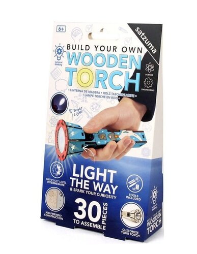 Satzuma | Make Your Own Wooden Torch 6+