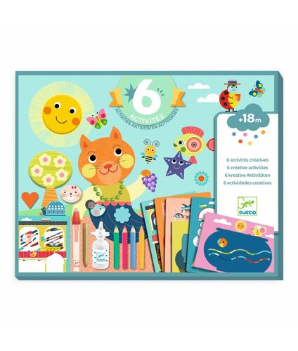 Djeco Multi Activiteitenset | The Cat and his Pals 18m+