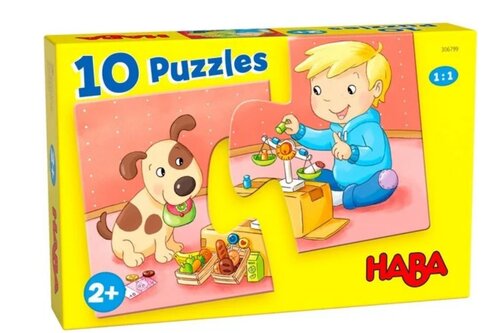 Haba | 10 Puzzels Mijn Speelgoed 2+