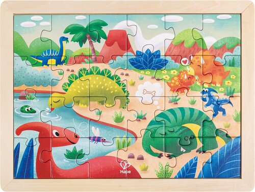 Hape - Dino Puzzle 3+
