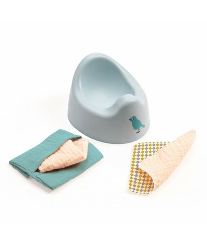 Djeco Pomea | Potty & Wipes
