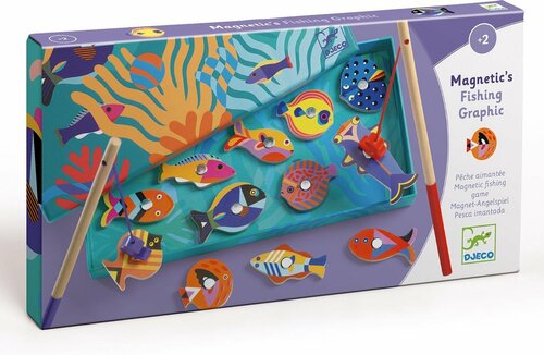 Djeco Magnétic | Magnetisch Visspel Fishing Graphic 2+