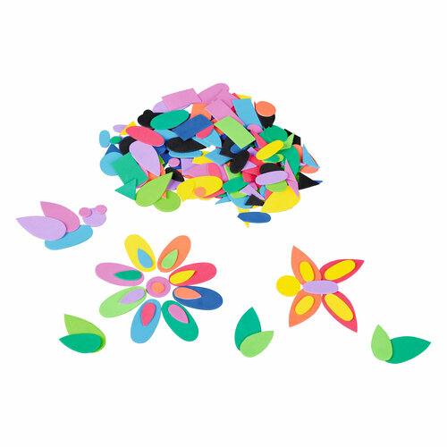 Colorations - Zelfklevende Foam Figuren Stickers 