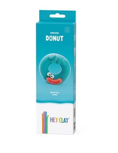 Hey Clay| Boetseerklei Monsters | Donuts