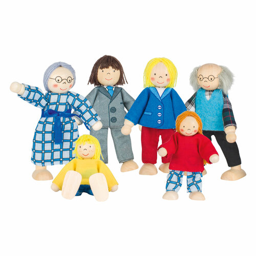 Goki  Poppenhuispoppetjes  - City Familie