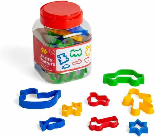 Bigjigs | Pot met 24 Deegvormpjes
