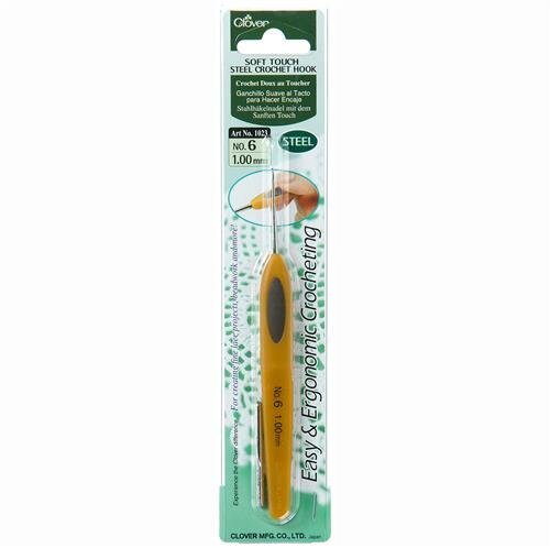 Clover Soft Touch Haaknaald 1.00mm