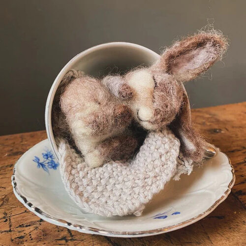 The Wool Family - Tea Bunny