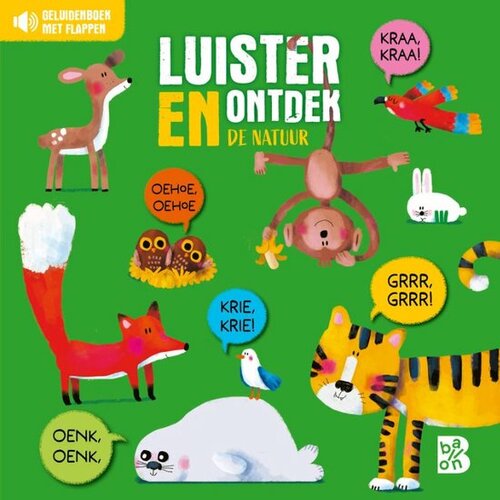Ballon Kids  Geluidenboek Luister & Ontdek - de Natuur 2+