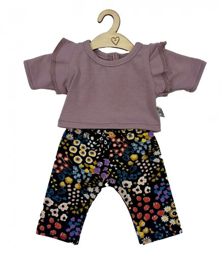 Hollie Poppenbroek en Shirt Lavender Flowers 34cm
