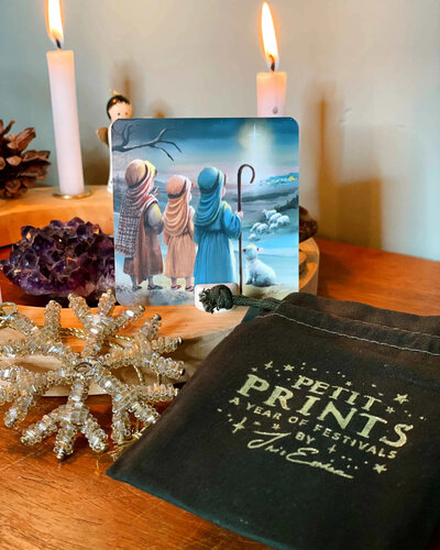 Iris Esther - Petit Prints - 12  Jaarfeestkaartjes