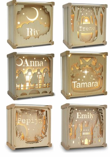 Het Houtlokael Wandlamp Classic 