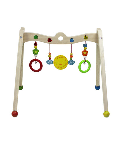 Primi Passi - Houten Baby Gym - Zon & Spiegel
