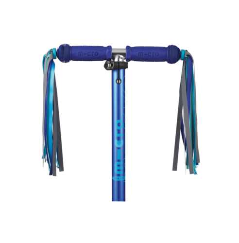 Micro Step linten  (stuurlinten) blauw reflecterend
