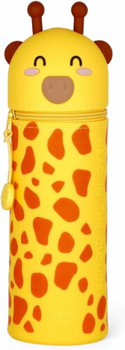 Legami Kawaii 2 in 1 zachte siliconen etui - Giraf