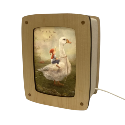 Het Houtlokael Kaartenlamp Premium - Maple