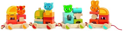 Djeco Crearoule Mijn Eerste Houten Trein