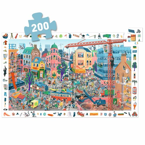 Djeco Puzzel Observation De Stad - 200 stukjes