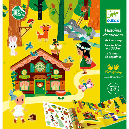 Djeco Stickers - Het Magische Bos 4-7 jaar