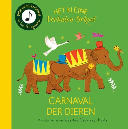 Christofoor Geluidenboek Karton - Carnaval der Dieren 1+