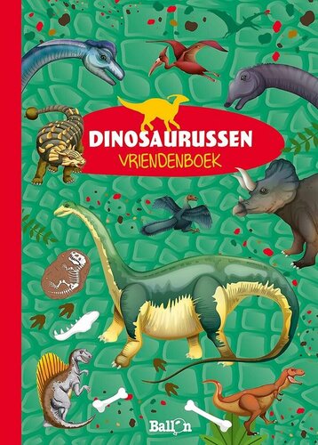 Ballon Kids Vriendenboek Dinosaurussen 4+