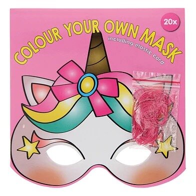 Knutselboek Maskers maken - Meisje