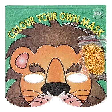 Knutselboek Maskers maken - Dieren