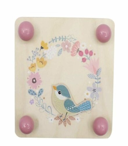Simply Houten Bloemenpers Bird