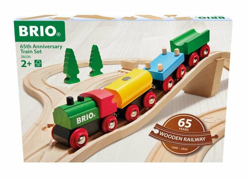 Brio - Treinset 65 jaar jubileumeditie