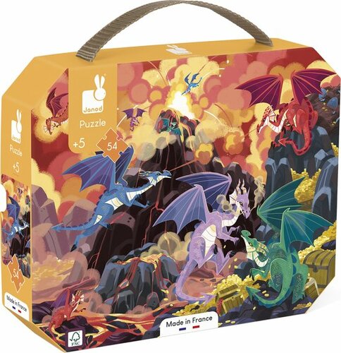 Janod Puzzel Vurige Draken 5+