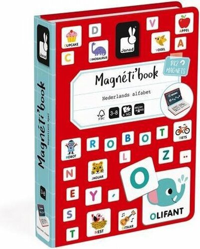 Janod Magnetibook – Alfabet Nederlandstalig