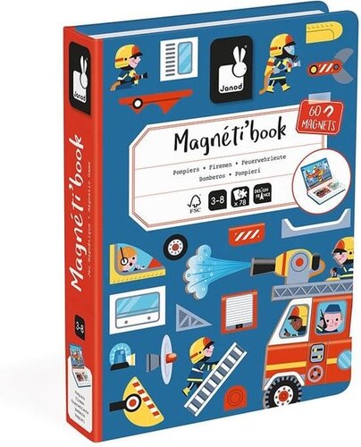 Janod Magnetibook – Brandweer