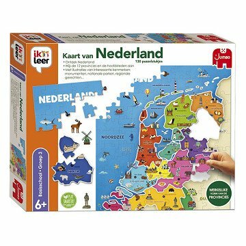 Jumbo - Ik Leer Kaart van Nederland