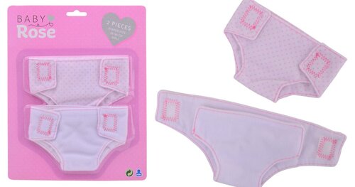 Baby Rose Stoffen Luier-  2 stuks