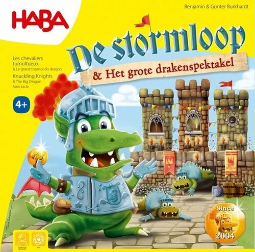 Haba Spel - De stormloop & het grote drakenspektakel 4+
