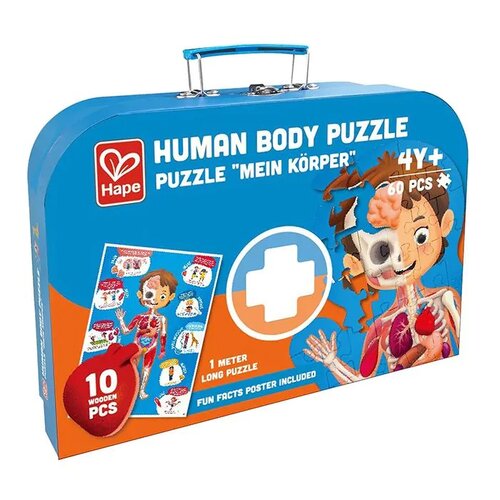 Hape - Menselijk lichaam puzzel