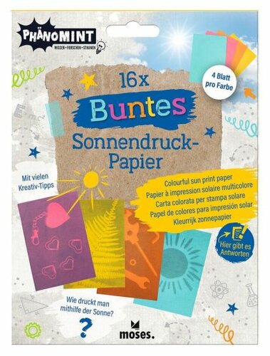 PhänoMINT zonnepapier - Gekleurd - A5