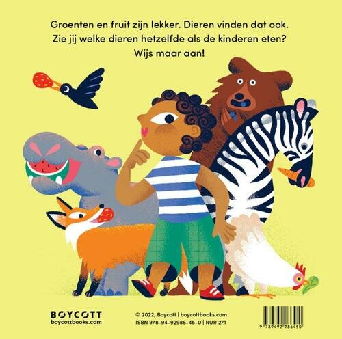 Boycot Uitgeverij Kartonboek Wie eet er mee? 2+