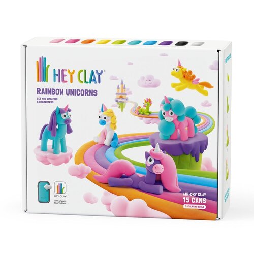 Hey Clay Boetseerklei Unicorns 