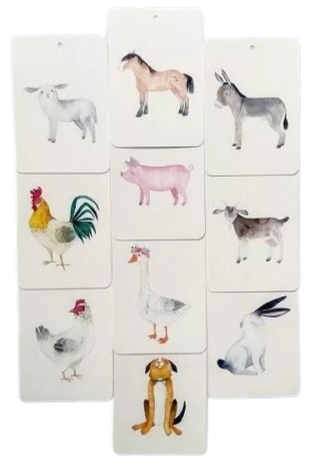 Flashcards Set Boerderij Vrienden